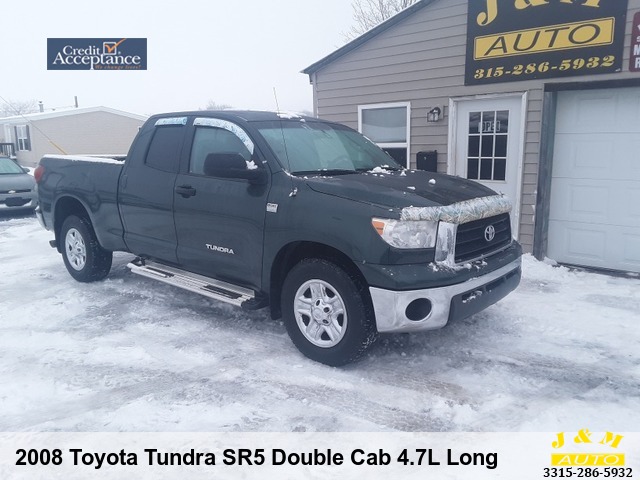 2008 Toyota Tundra SR5 Double Cab 4.7L Long Bed J&M Auto 2433 State